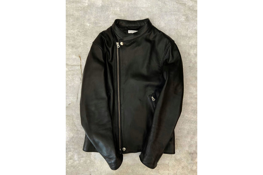 ビューティーアンドユース セミダブル ライダース ジャケット ラムレザー M 黒 BEAUTY&YOUTH UNITED ARROWS（ビューティーアンドユースユナイテッド