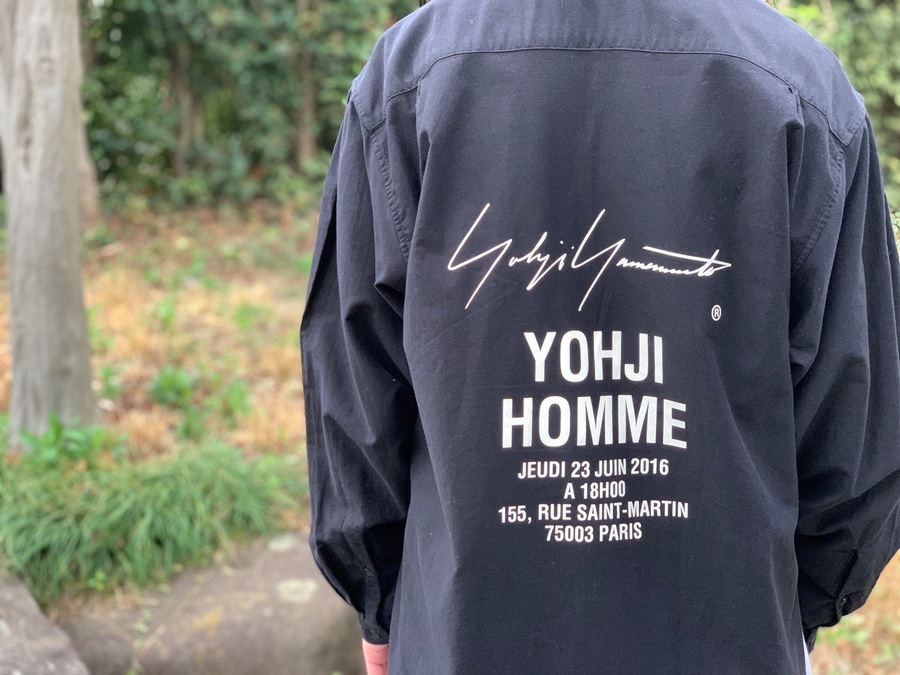 Yohji Yamamoto 17SS スタッフシャツ