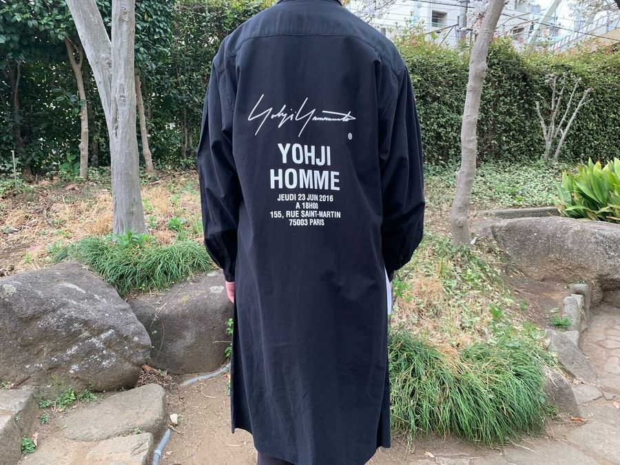 yohjiyamamoto スタッフシャツ