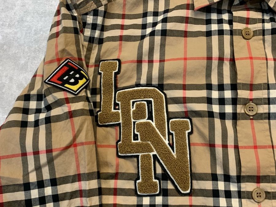 BURBERRY/バーバリー】のロゴグラフィックヴィンテージチェックシャツ