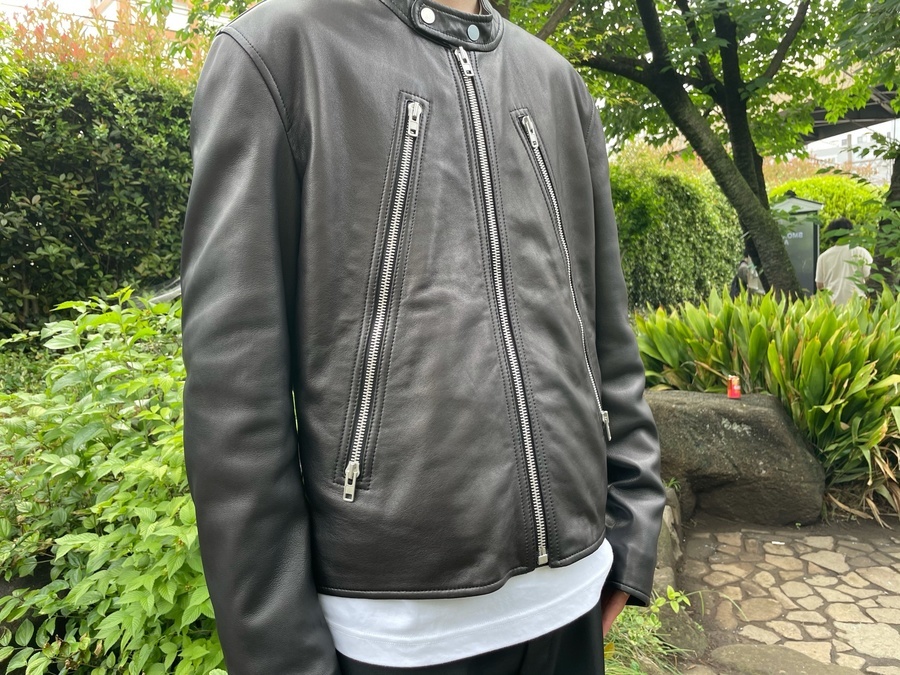 Maison Margiela 14/メゾンマルジェラ14】の5ZIP八の字ラムレザー 