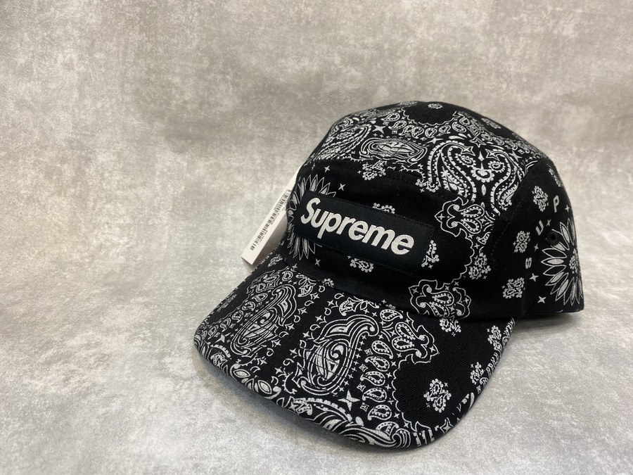 Supreme Bandana Camp Cap "Tan"