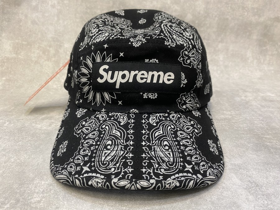 Supreme Bandana Camp Cap "Tan"