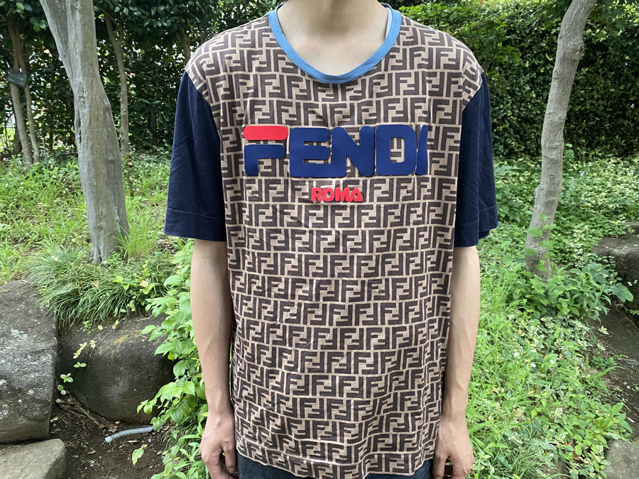 FENDI×FILA/フェンディ×フィラ】のコラボズッカデザインTシャツを買取