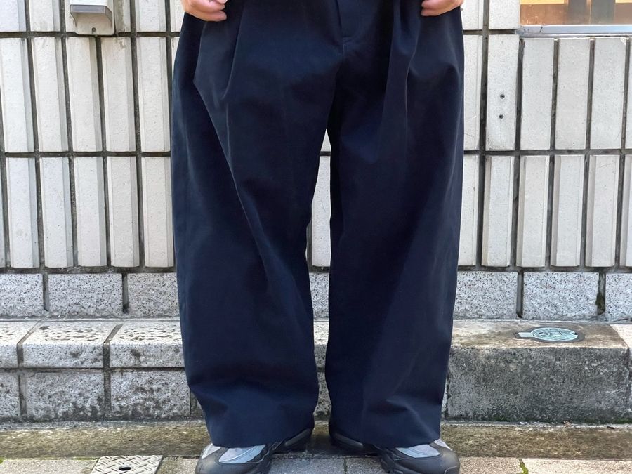 【定価以下！】STUDIO NICHOLSON 20ss ワイドパンツ