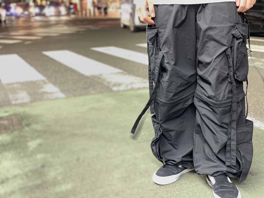 GS THE ULTIMATE EXPERIENCE ジーエス ジ アルティメイト エクスペリエンス TECHNO Trousers ミリタリートラウザーズパンツ カーキ 4