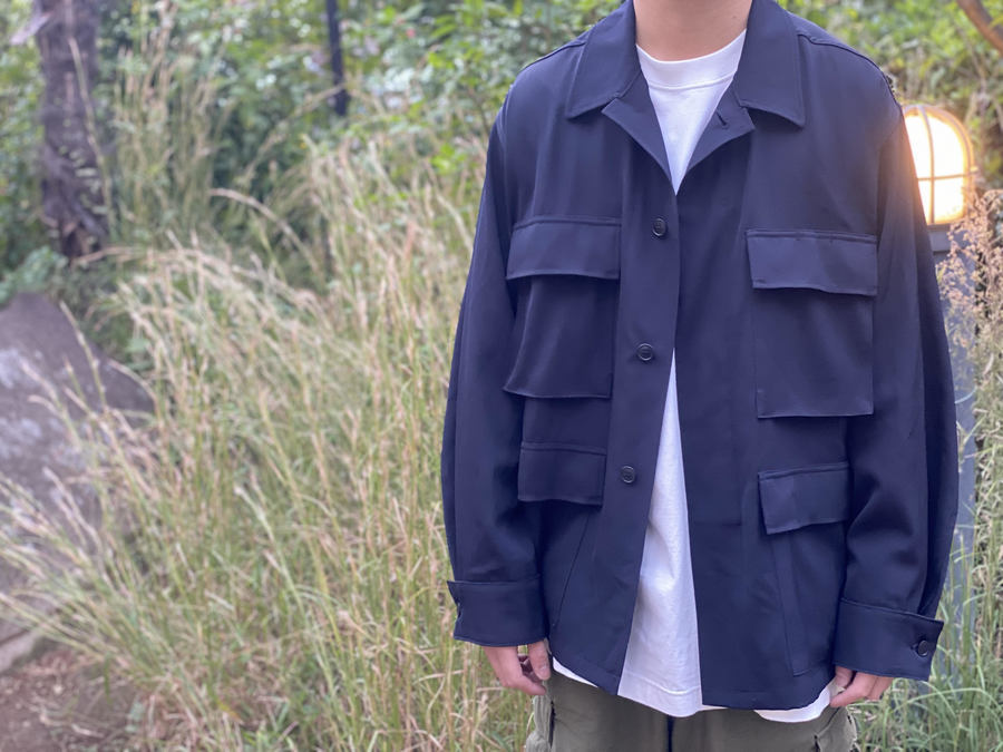 COMOLI 21SS ウールギャバBDU JKT サイズ1