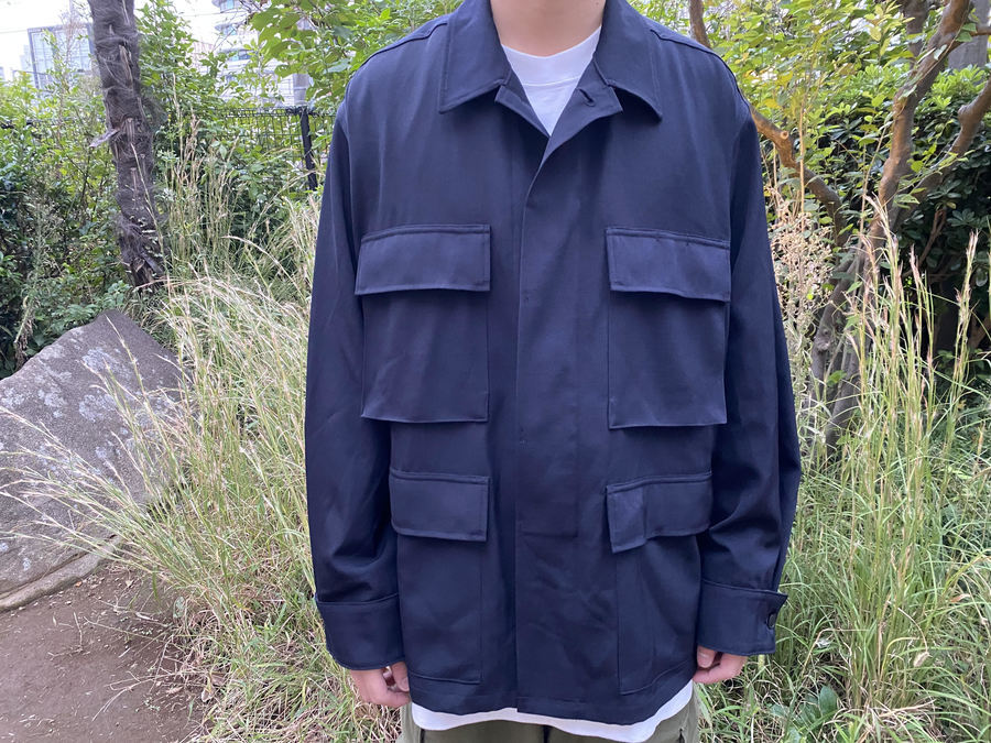 COMOLI 21SS ウールギャバBDU JKT サイズ1