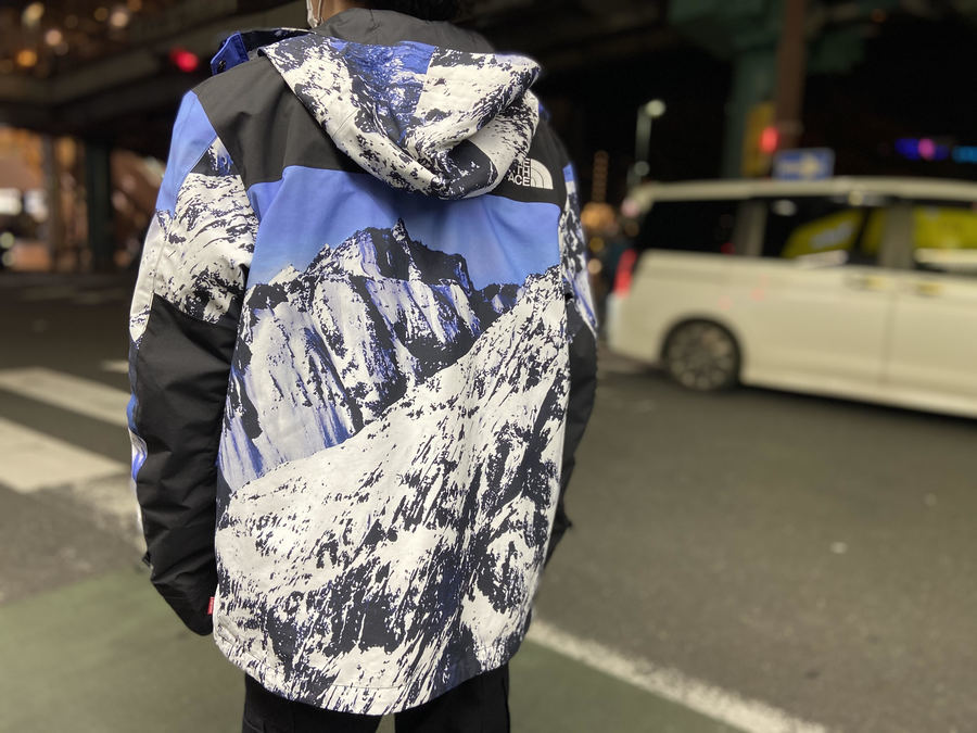 supreme North Face 雪山