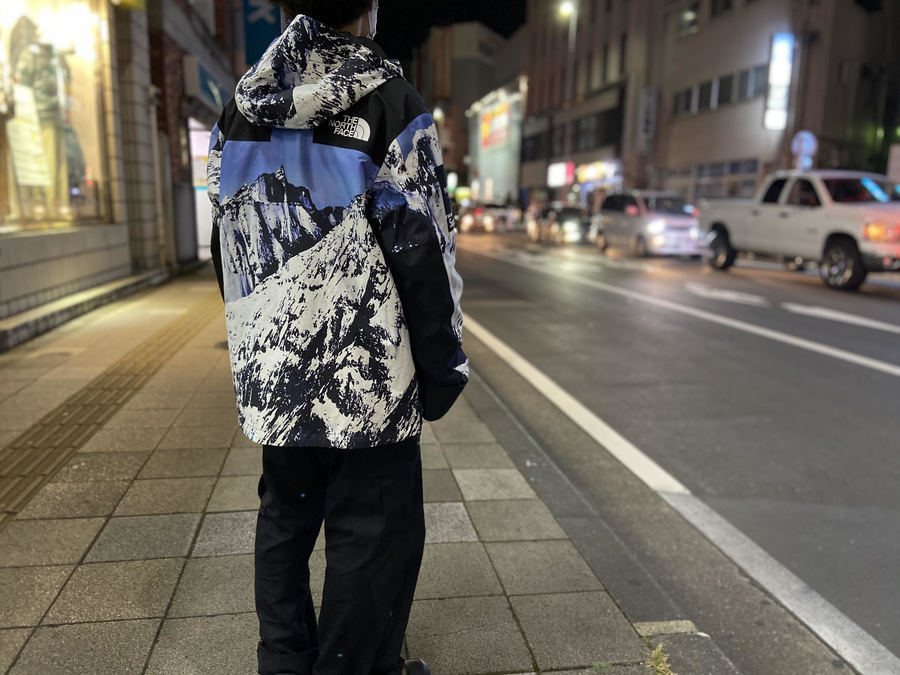 Supreme THE NORTH FACE マウンテンパーカー 雪山