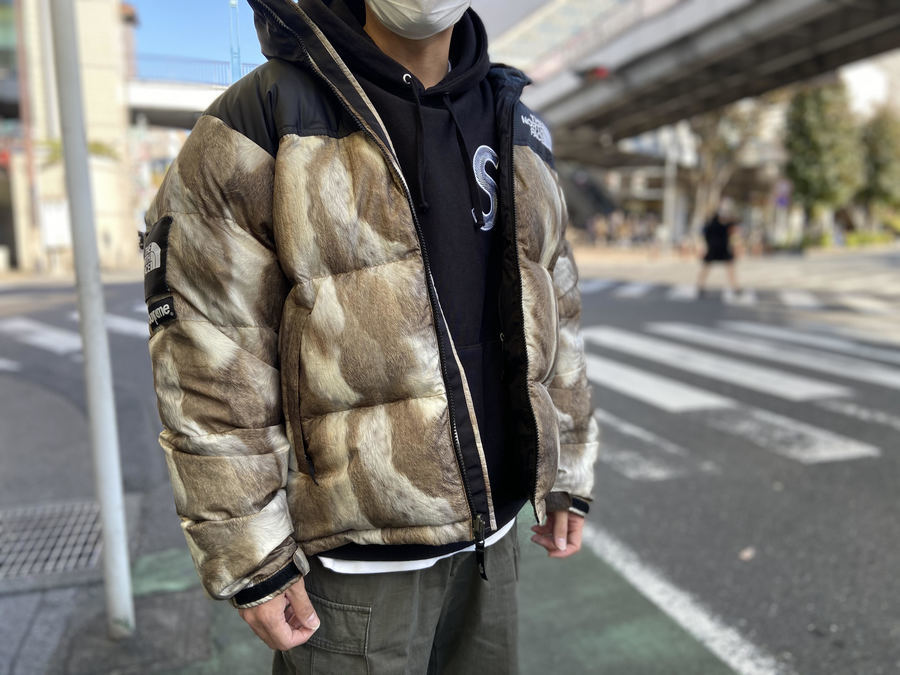 Supreme The North Face Fur Nuptse Jacket