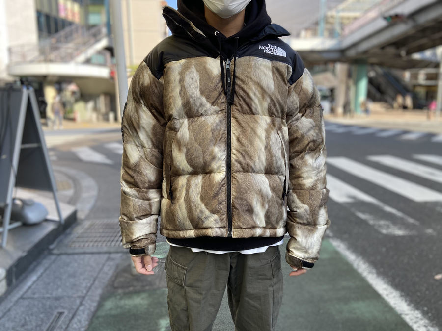 Supreme The North Face Fur Nuptse Jacket