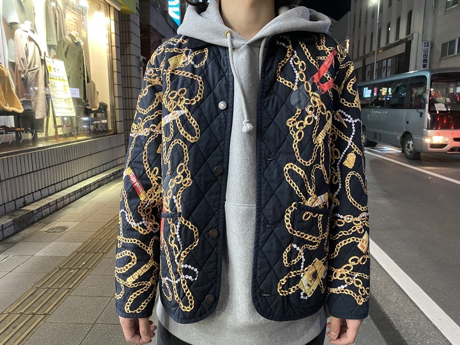 ポイント5倍 supreme chains Quilted Jacket シュプリーム - 通販