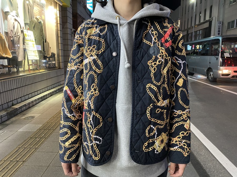 supreme Chains QuiltedJacket キルティングジャケット-