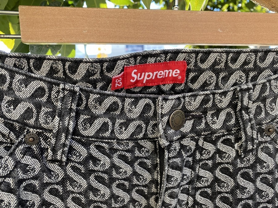 【未使用】supreme シュプリーム ペインターパンツ モノグラム