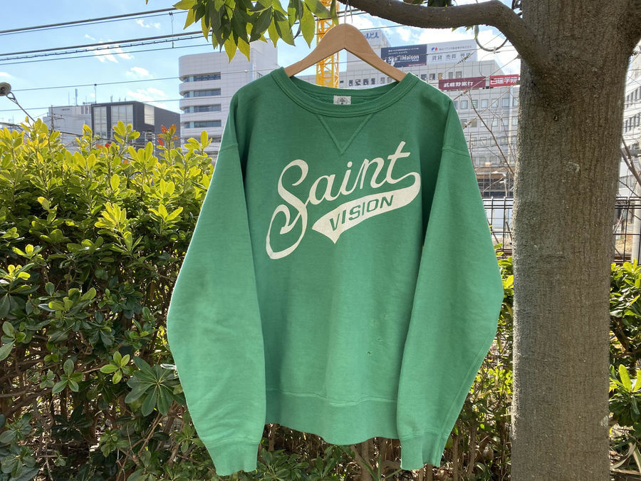 SAINT MICHAEL/セントマイケルよりヴィンテージ加工ラグラン