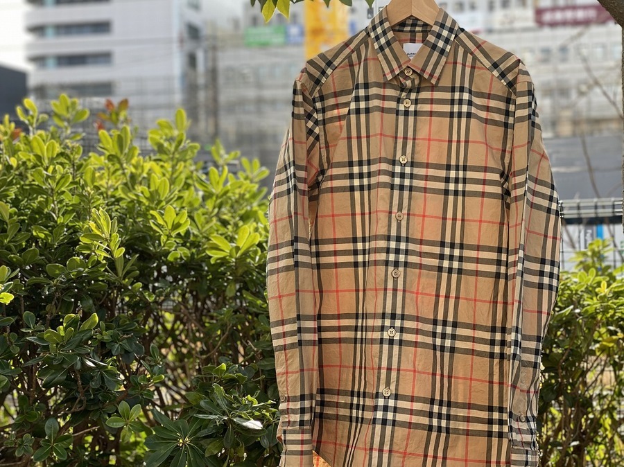 BURBERRY/バーバリー】よりノバチェックシャツが買取入荷致しました