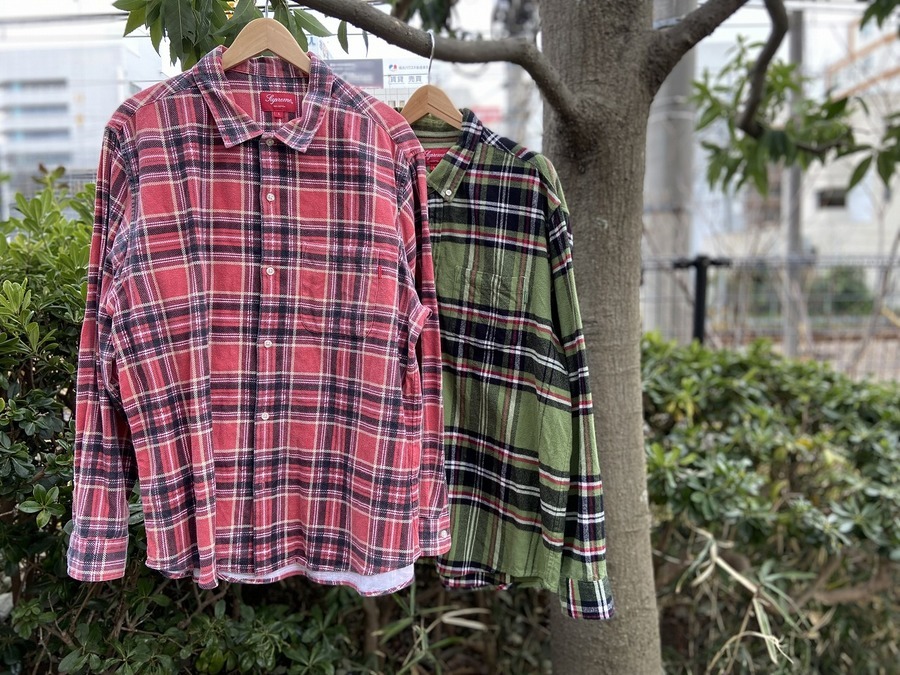 Supreme Tartan Flannel Shirt