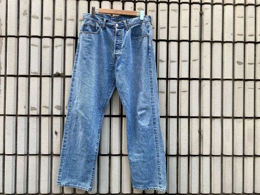 A.PRESSE/アプレッセ】よりウォッシュドデニムパンツが買取入荷