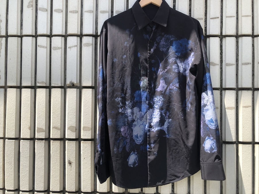 激安正規品 LAD MUSICIAN 20AW FLOWER髑髏シャツ RED 新品