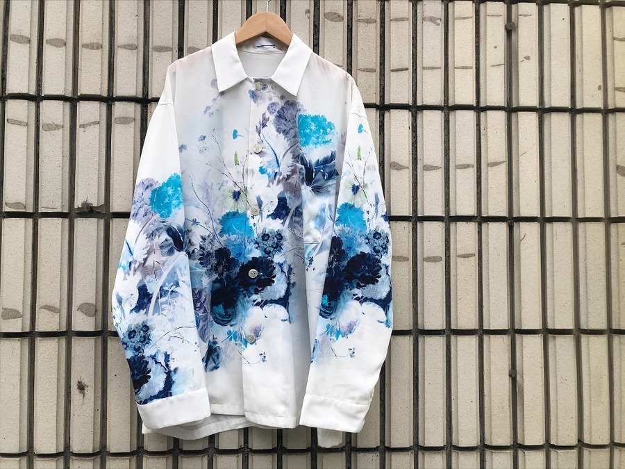 ラッドミュージシャン19ss 花柄　パジャマシャツ