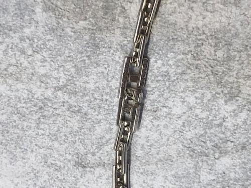 【希少 美品】HERMES チェーン ネックレス 50cm ヴィンテージ 希少 極美品】HERMES チェーン ネックレス 50cm ヴィンテージ