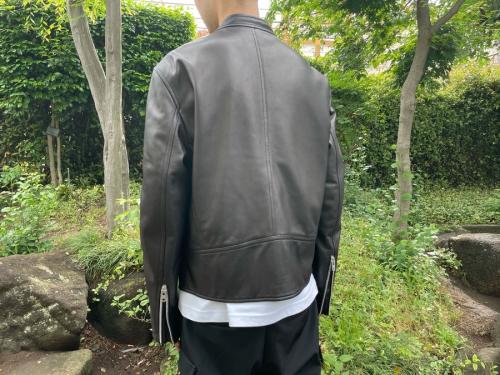 良品✨BALMAIN ラムレザー ライダースブルゾンジャケット 9号　ベージュ 良品✨BALMAIN ラムレザー ライダースブルゾンジャケット 9号