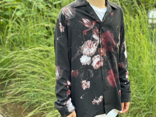 LAD MUSICIAN 18ss 花柄パジャマシャツ