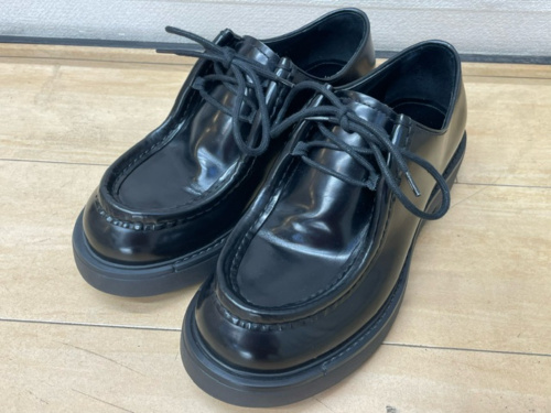 PRADA ダイアパソン オペークブラッシュドレザー レースアップ シューズ PRADA(プラダ) ダイアパソン オペークブラッシュドレザー レース