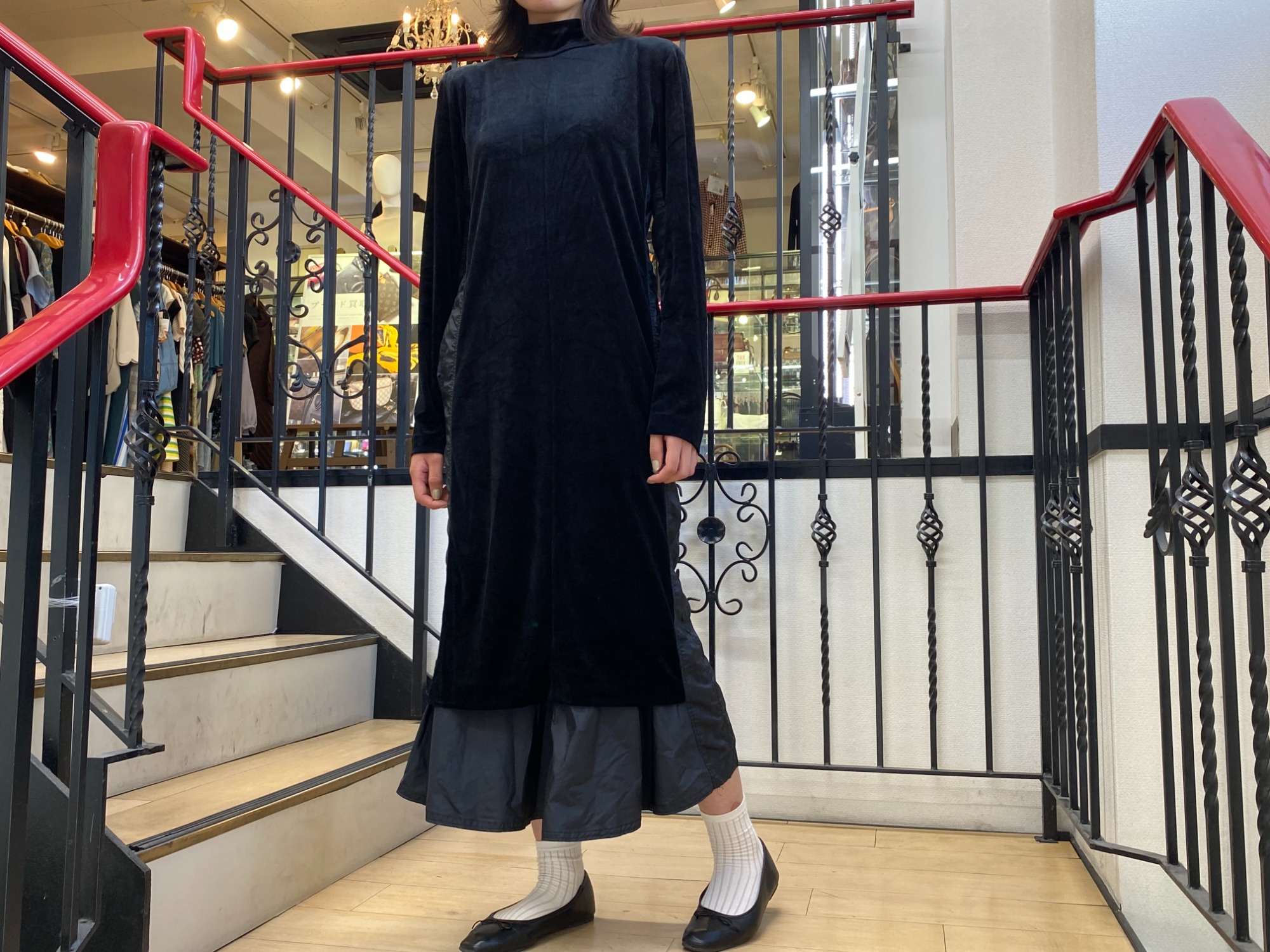 TOGA Black Dress 22AW 新品 未使用31cm - ドレス