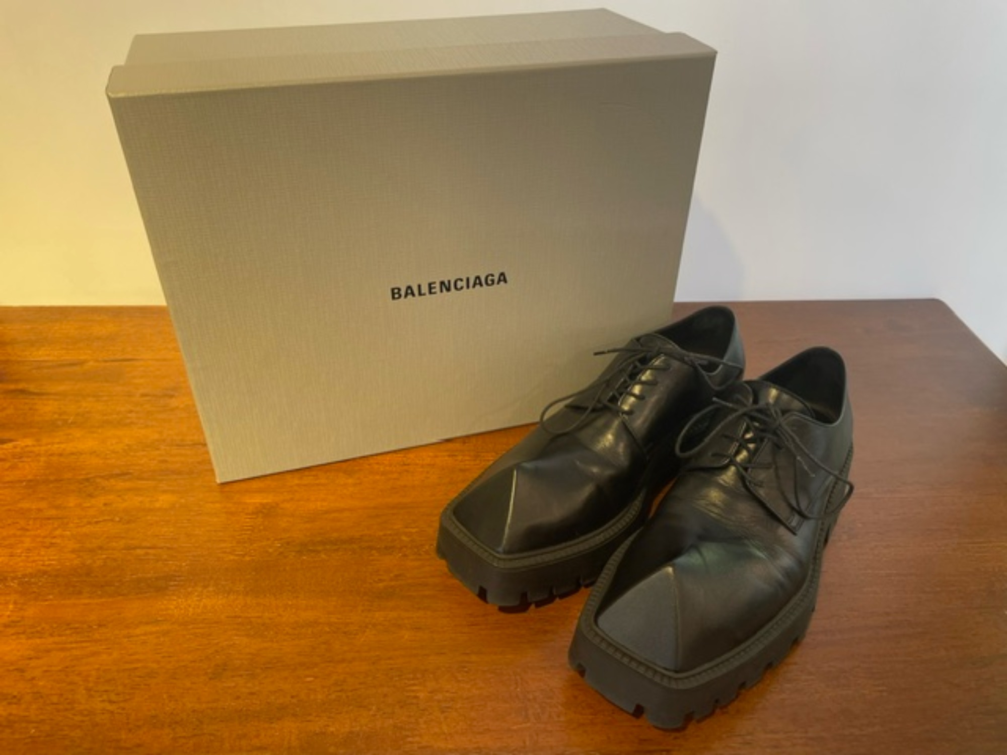 BALENCIAGA/バレンシアガ】の、RHINOダービーシューズが買取入荷