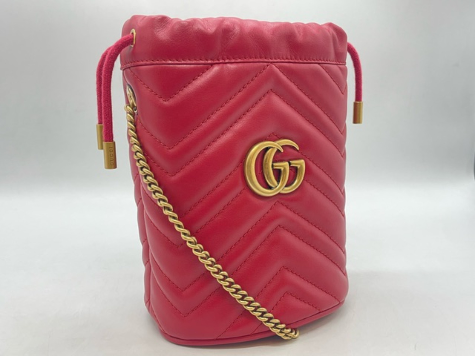 GUCCI/グッチ】の、GGマーモント バケットバッグが買取入荷致しました 