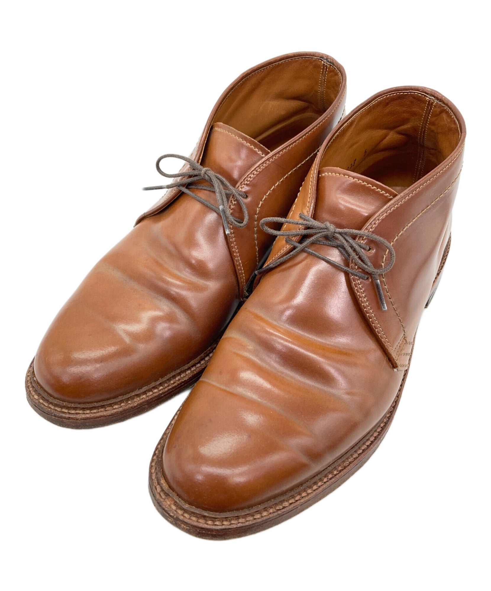 ALDEN/オールデン】の、ウイスキーコードバンチャッカブーツが買取入荷