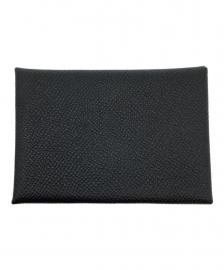 【HERMES/エルメス】の、Calvi Duo NOIR(89) Epsom Silverが買取入荷致しました。