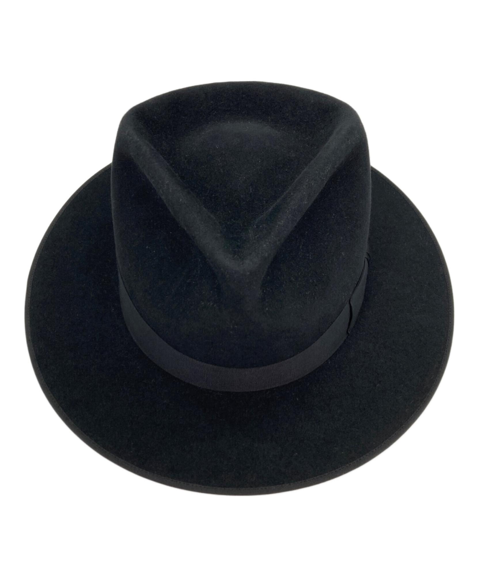 THE FAT HATTERザファットハッターVINCENTハットブラック黒61 the fat hatter/ザ ファットハッター】の、CHEERSラビットハットが買取