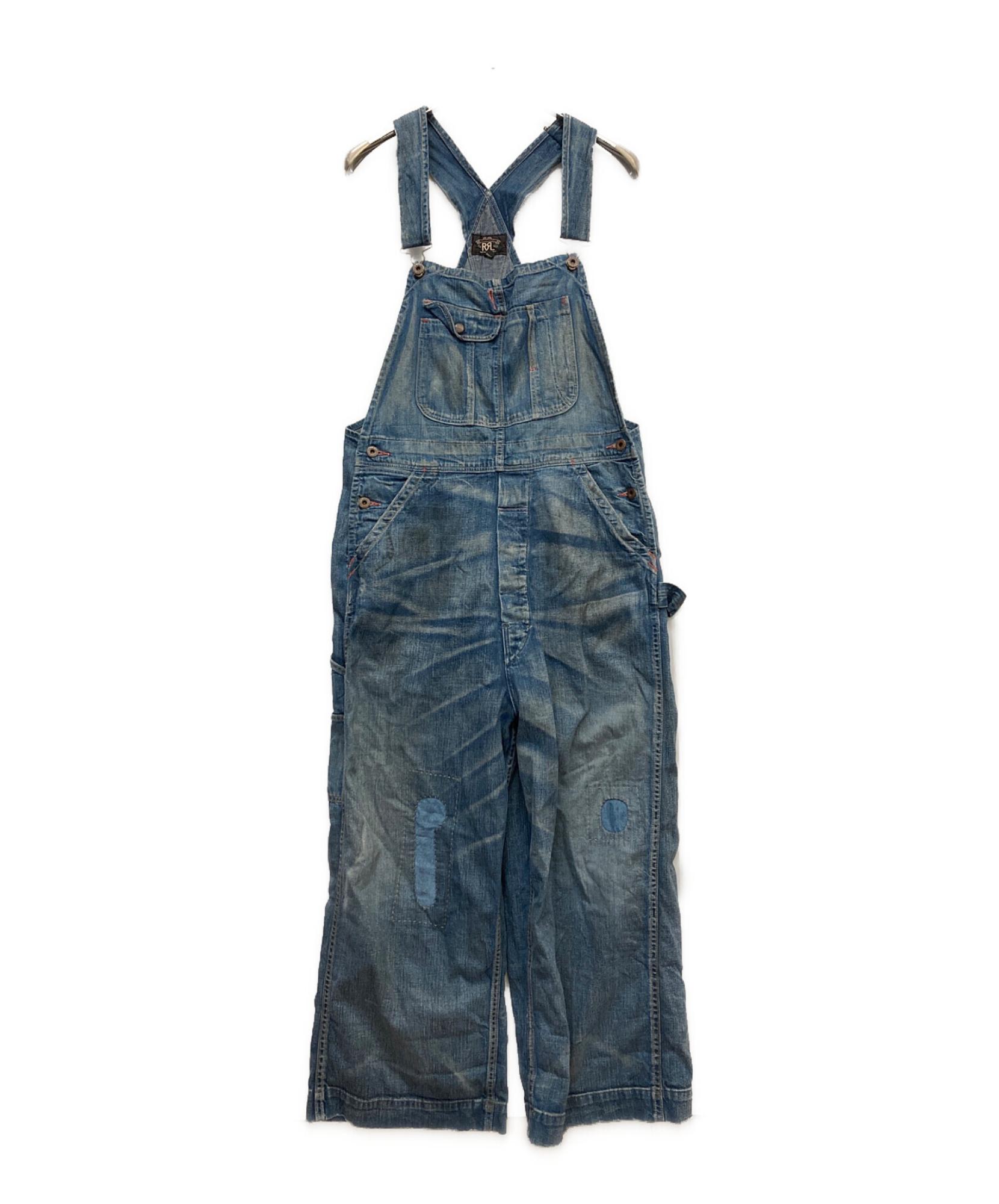 RRL ダブルアールエル　リペア加工　オーバーオール RRL/ダブルアールエル】の、ダメージ加工オーバーオールが買取入荷致し