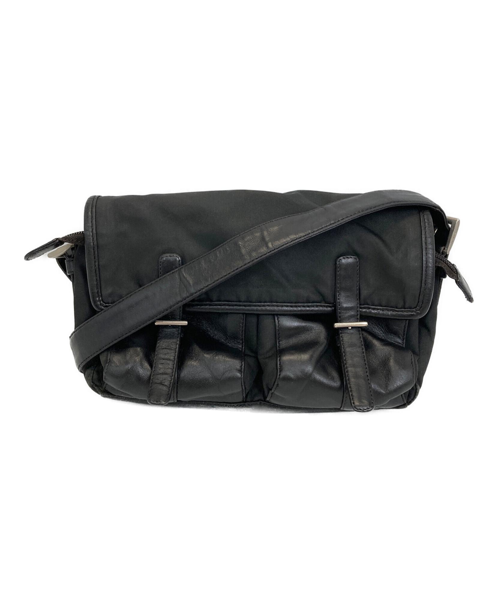 PRADA/プラダ】の、ロゴプレートショルダーバッグが買取入荷致しました 
