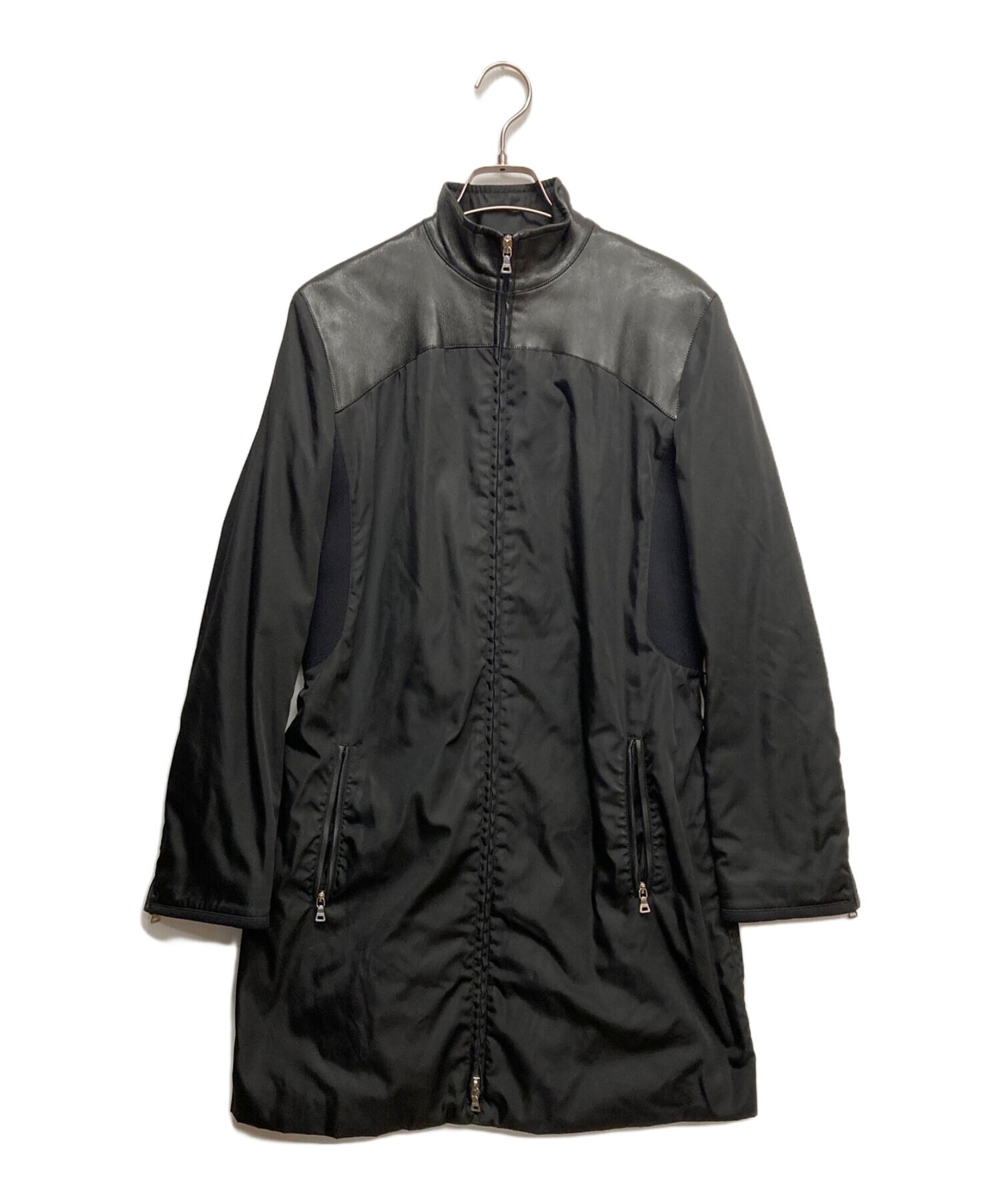 2000年初期　PRADA ナイロンコート PRADA/プラダ】の、ナイロンコンビレザーコートが買取入荷致しました