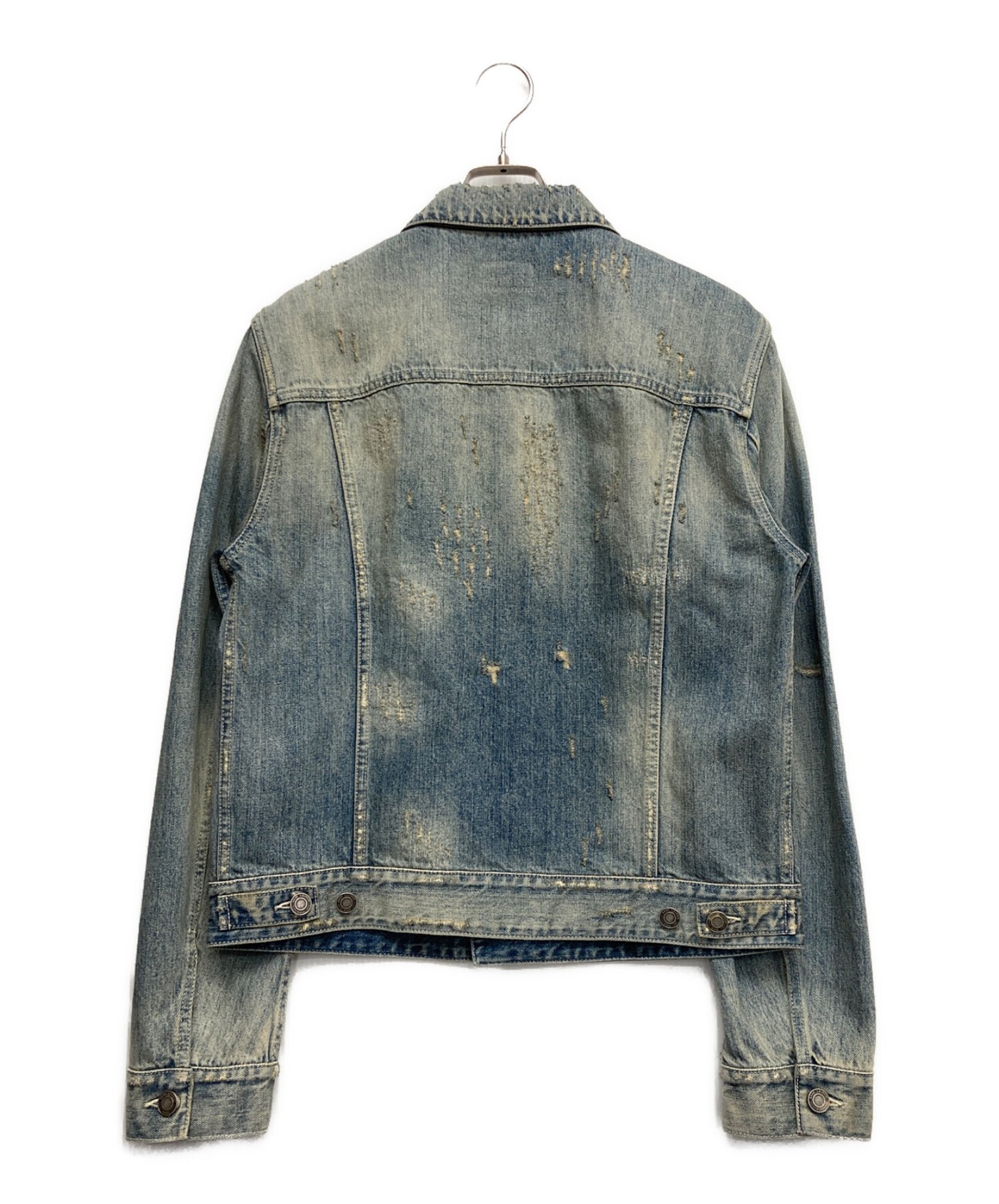 Saint Laurent Paris/サンローランパリ】の、クラッシュ加工デニム