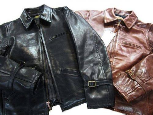 アメカジのレザージャケット