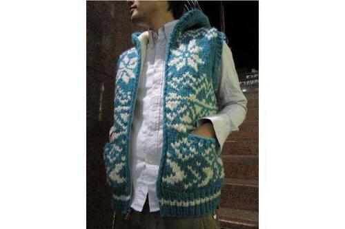 カウチンニットのアメカジ