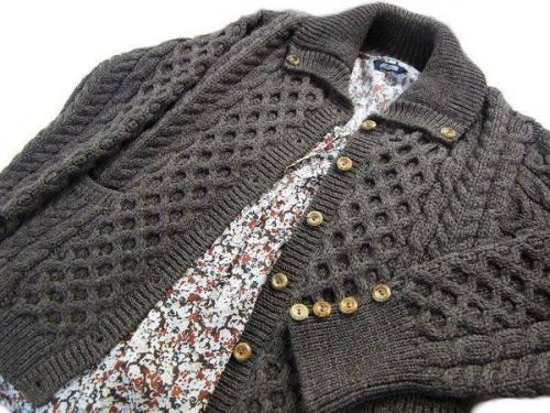 セレクトショップのニット