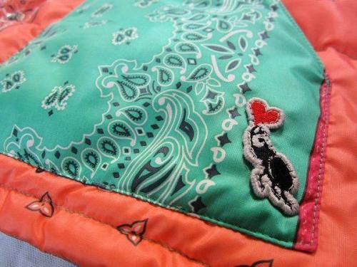 アウトドアのダウンベスト