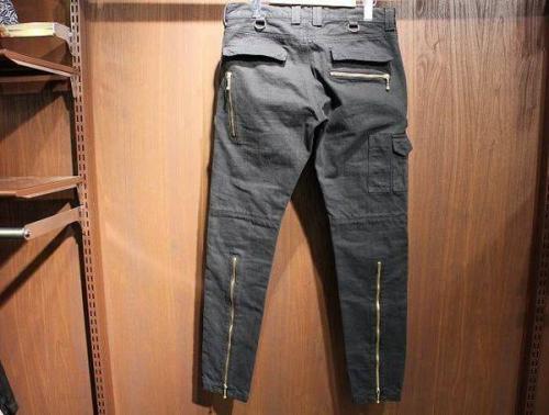 ブラックミーンズのzipパンツ