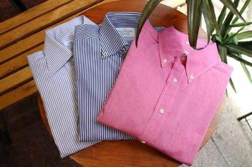 トーマスメイソンのインディビジュアライズドシャツ