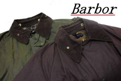 オイルドクロスコートのバブアー