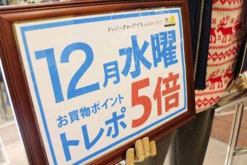 ポイント5倍のクリスマス