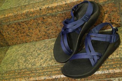 スポーツサンダルのチャコ