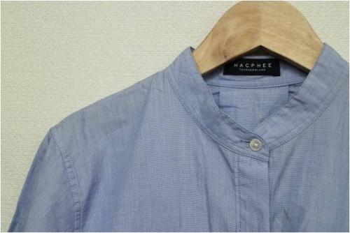 ブラウスのワンピース