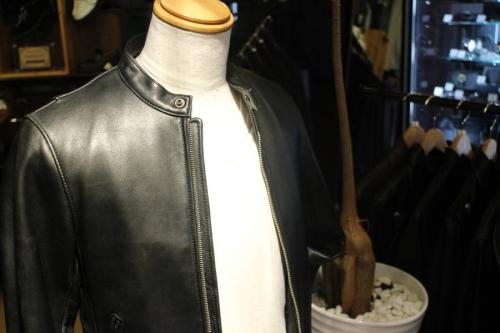 レザージャケットのラルフローレン